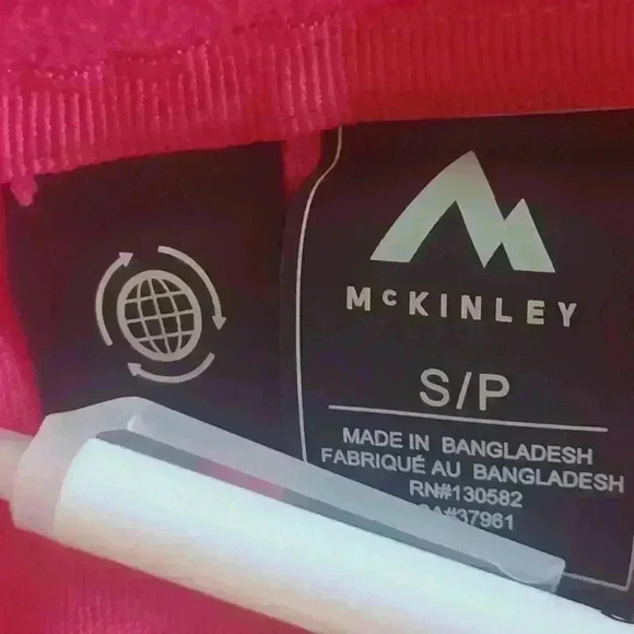 McKinley Woman's Small Hot Pink Polar fleece Super Soft Zip-Up Sweater - Picture 8 of 10